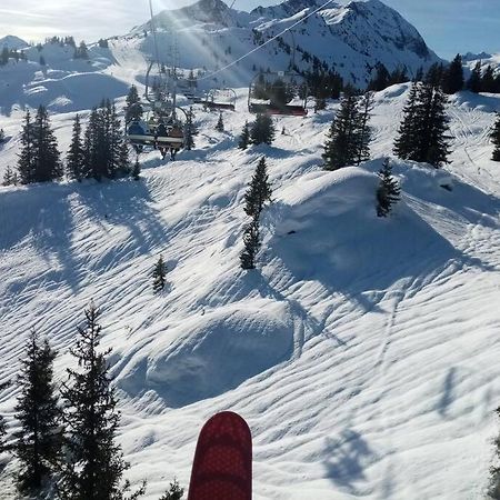 L'Appartement Les Bossons En Lisiere De Foret Dans Le Chalet Genepi Areches Exterior photo
