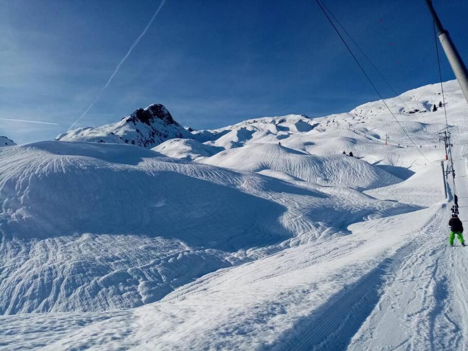 L'Appartement Les Bossons En Lisiere De Foret Dans Le Chalet Genepi Areches Exterior photo