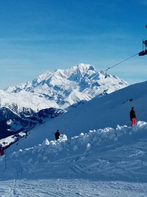 L'Appartement Les Bossons En Lisiere De Foret Dans Le Chalet Genepi Areches Exterior photo
